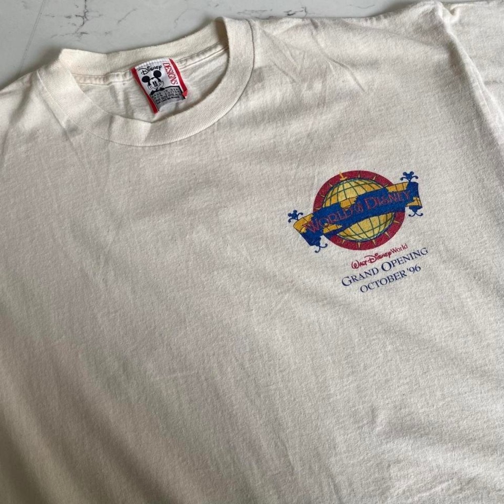 Vintage 1996 Disney World "World of Disney" Grand Opening T-Shirt OSFA